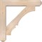Ekena Millwork Balboa Craftsman Smooth Bracket w/ Offset Brace, Douglas Fir, 7 1/2"W x 40"D x 40"H BKT0806X40X40BOA04SDF - alternate 2